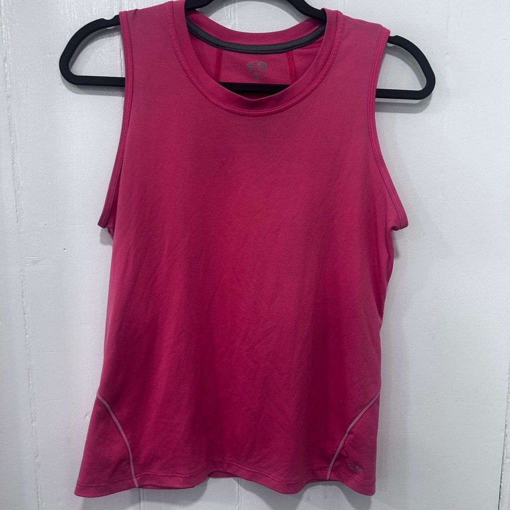 Champion C9 Womens Pink Mesh Back Activewear Tank Top S9229-UHX Medium